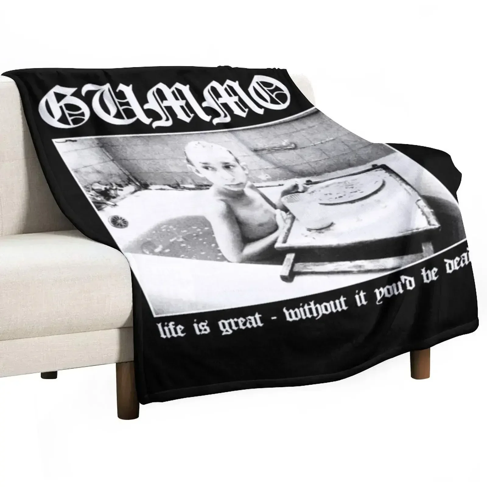 Gummo: Life is Great, Without It You'd Be Dead T-Shirt Throw Blanket Decorative Beds Sofa Loose Stuffeds Blankets