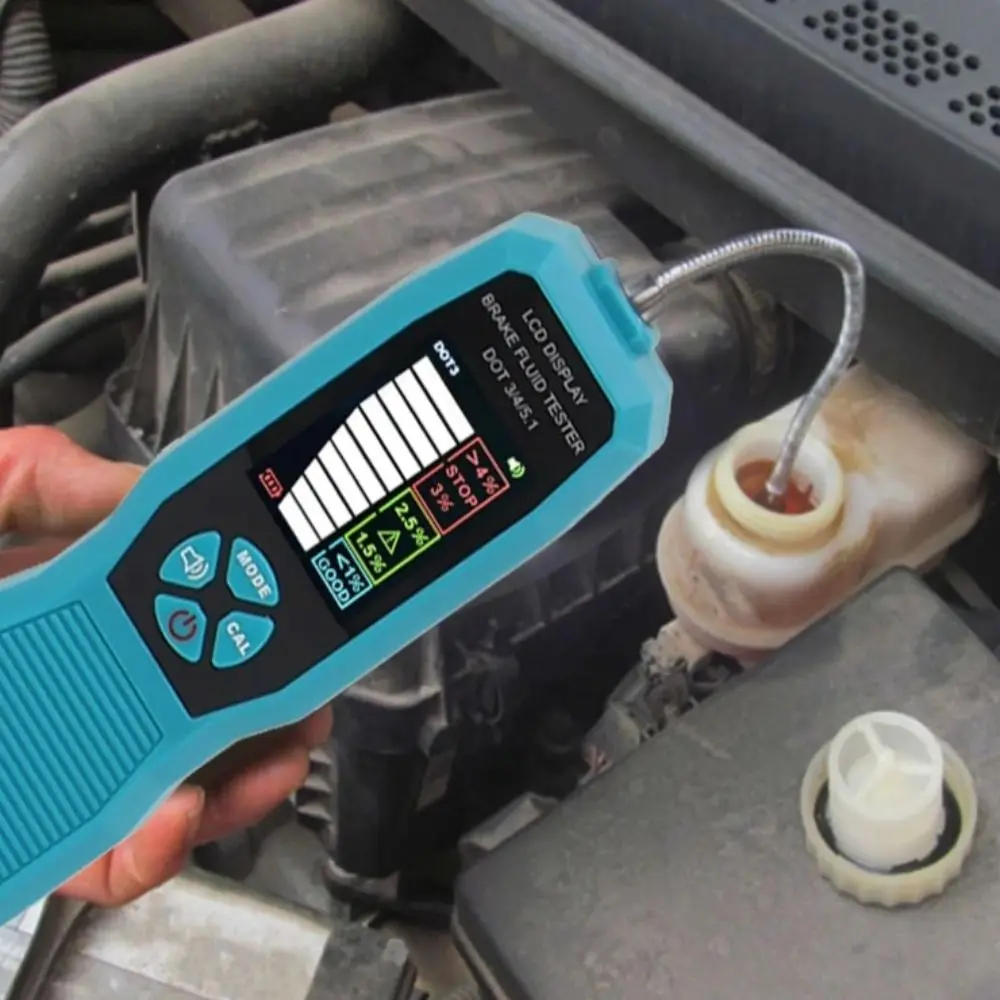 

High-precision Brake Fluid Moisture Content Tester Color Screen Display Digital Display Digital Brake Fluid Tester