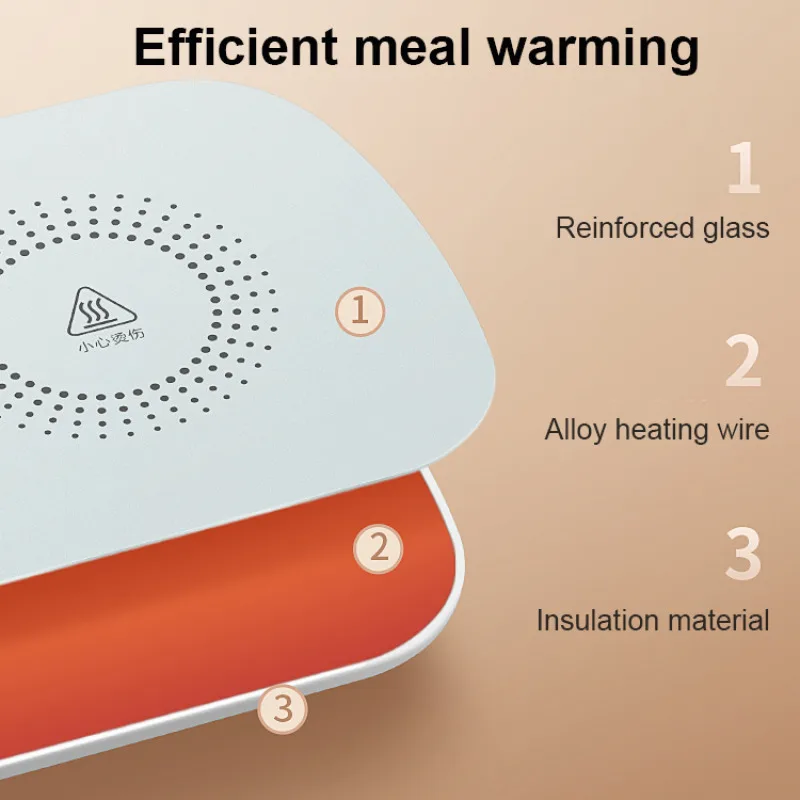 Food Insulation Board Multifunctional Intelligent Constant Temperature Food Warming Tray Food Warmer