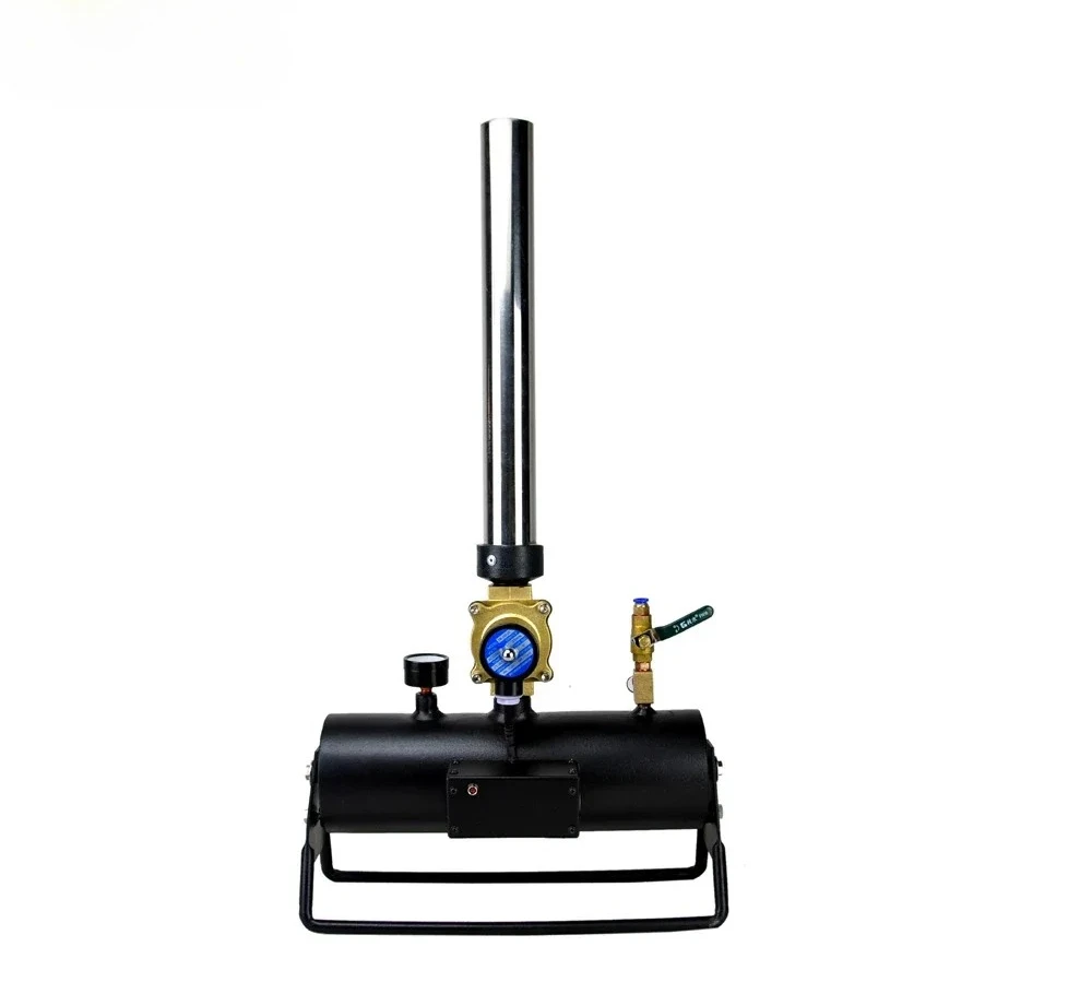 

Direct control manual high-altitude paper spraying machine, electronically controlled stainless steel tube,