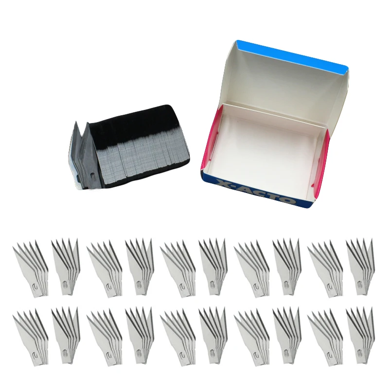 11# Surgical Knives Scalpel Blades 11 for Wood Carving Paper Cut Hobby Knife Cutter Replace Precision Blade 100pcs/2000pcs
