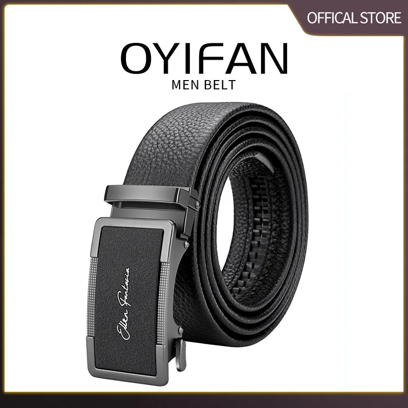 Men Leather Belt Automatic Buckle Belt Fashion Alloy Belts Genuine Leather Luxury Belts for Men Business Luxury Designer Clothes