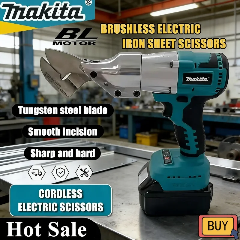 cisaille-a-tole-electrique-sans-balais-makita-18v-outil-de-coupe-professionnel-rechargeable-pour-metaux-cisaille-a-tole-outils-electriques