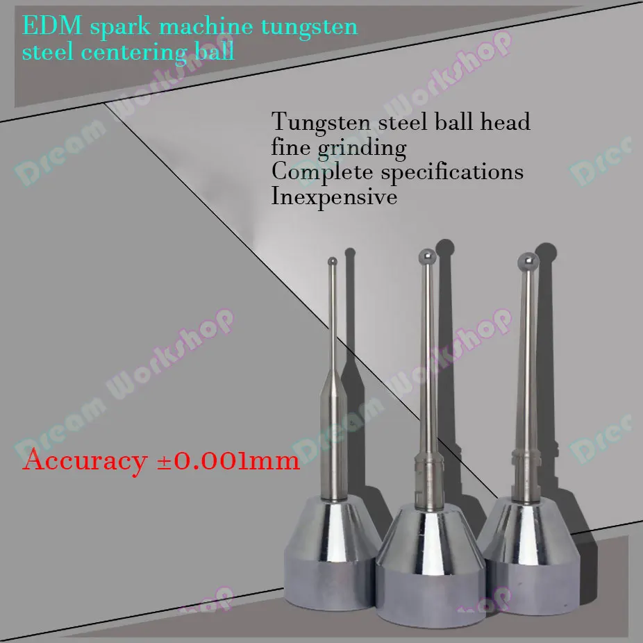 EDM Zero Touch Point Sensor Gauge Compatible Locating Touch Probe Locating Ball Magnetic Probe Centering Device For EDM Machine