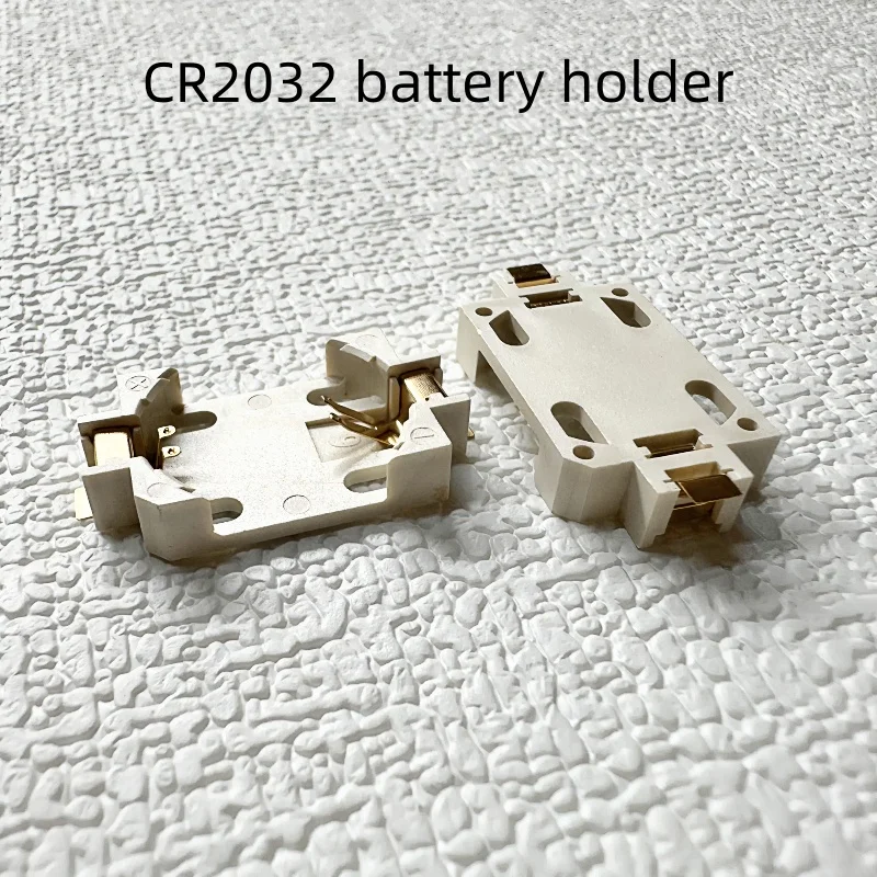 50 قطعة CR2032 CR2025 صندوق بطارية 3 فولت زر حامل البطارية BS-2032 حامل البطارية صندوق المقبس مع مقصورة بطارية إبرة