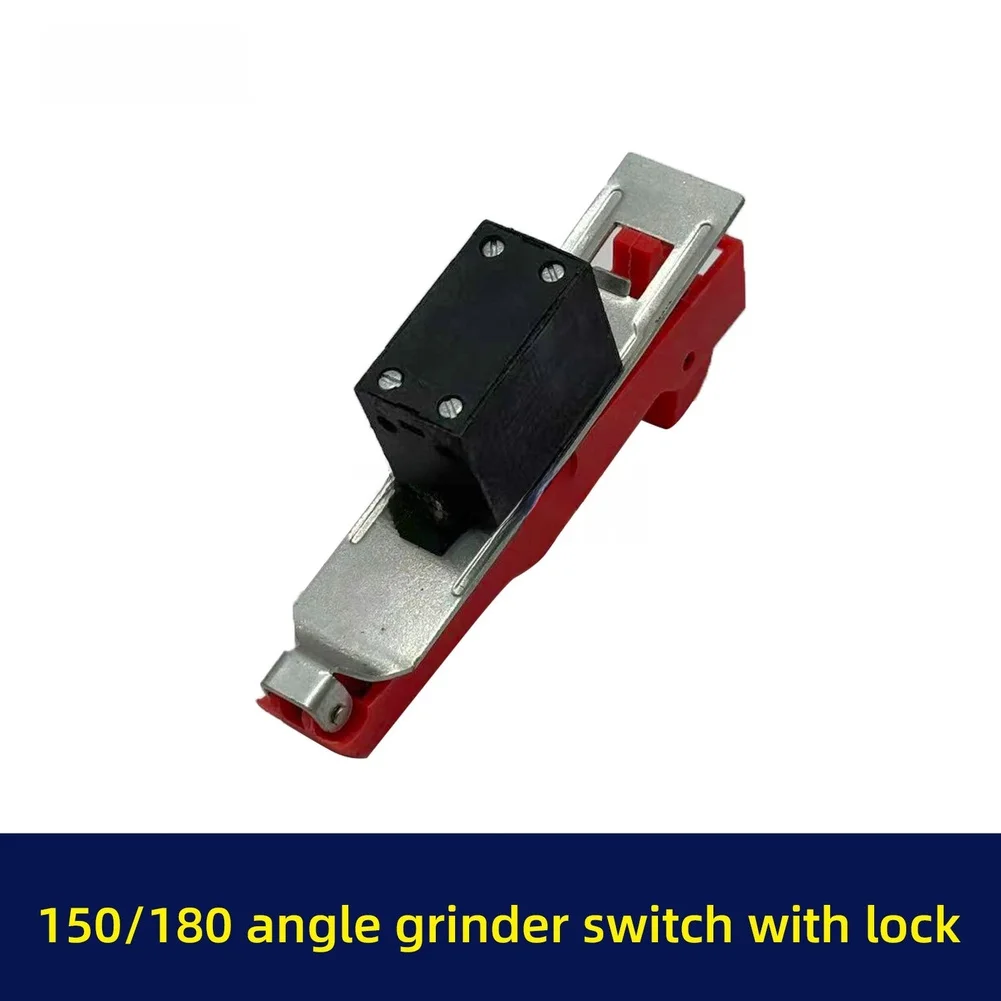 

Angle Grinder Switch With Lock Replacement Safety Switch Trigger Switch For 125/150/180/230 Angle Grinders Polishing Machine