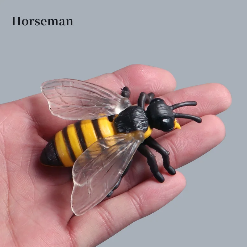 Simulatie Insect Diermodellen - Wesp & Hornet Bee Actiefiguren Educatief Cognitief Speelgoed voor Jongens & Meisjes Kindercadeaus