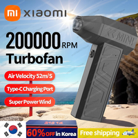 Xiaomi MIJIA 200000RPM Powerful Blower Vacuum Dust Cleaner Violent Fan Type-C Charging Strong Winds Brushless Turbo Jet Blower