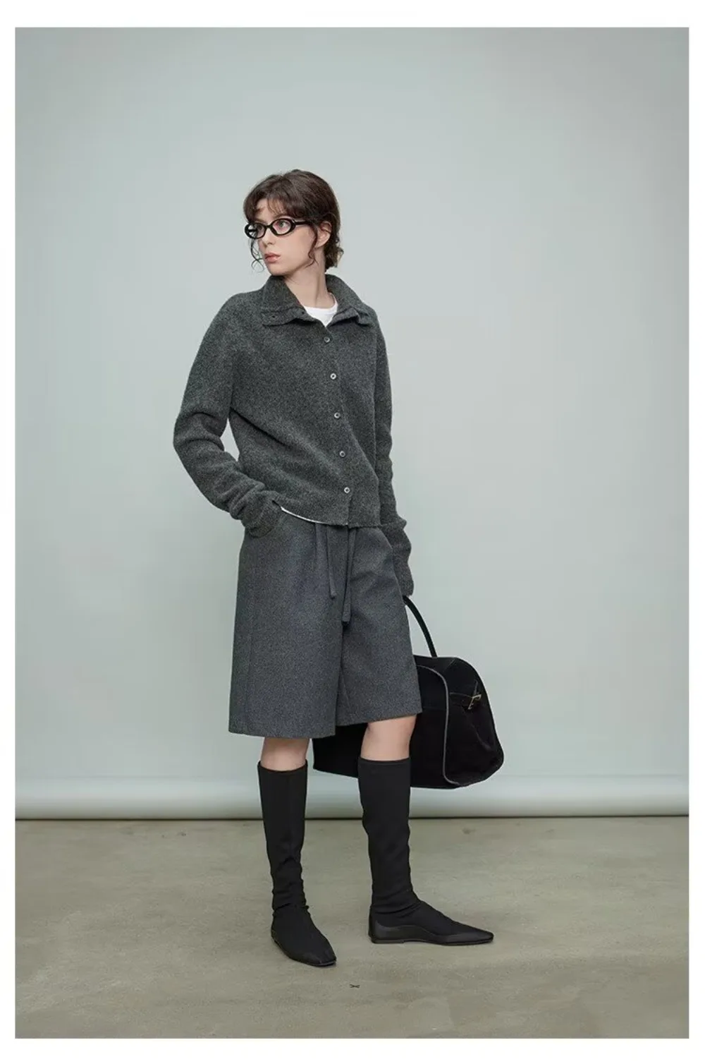 Commuting Style Sweater for Women Casual Versatile Sweater Turtleneck Design Lazy Top New Autumn and Winter Women's Clothing