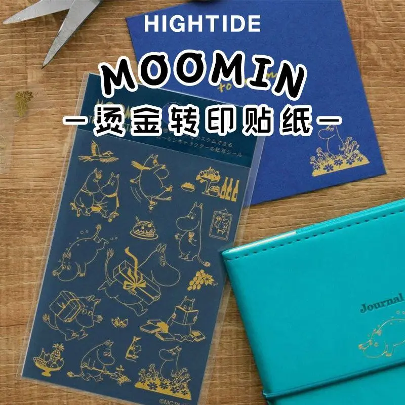 

Cute Moomin Stickers Anime Action Figure Little My Snufkin Personal Sticker Q Figural Laptop Skateboard Notebook Decoration Gift