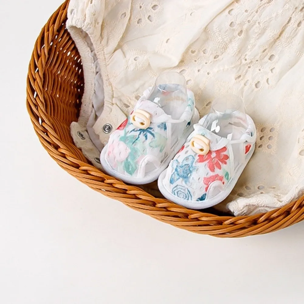 أحذية أطفال كاجوال قابلة للتنفس، نعل ناعم، أحذية أطفال صغار قابلة للغسل في الغسالة، صنادل مريحة ومرنة مضادة للانزلاق للرضع في الهواء الطلق #1