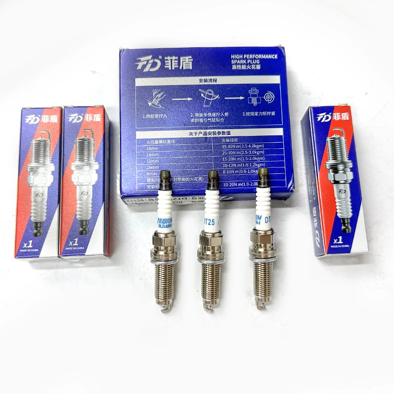 

High quality Double iridium Spark plugs for Chery Tiggo 8 Pro Tiggo 8 Pro e+ Tiggo 8 Pro Hybrid Tiggo 8 Pro Max Tiggo 9