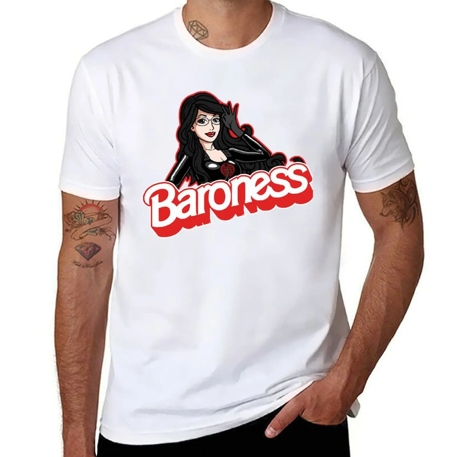 

Baroness Doll T-Shirt black cotton t-shirt plain for man package man tshirt T-Shirt