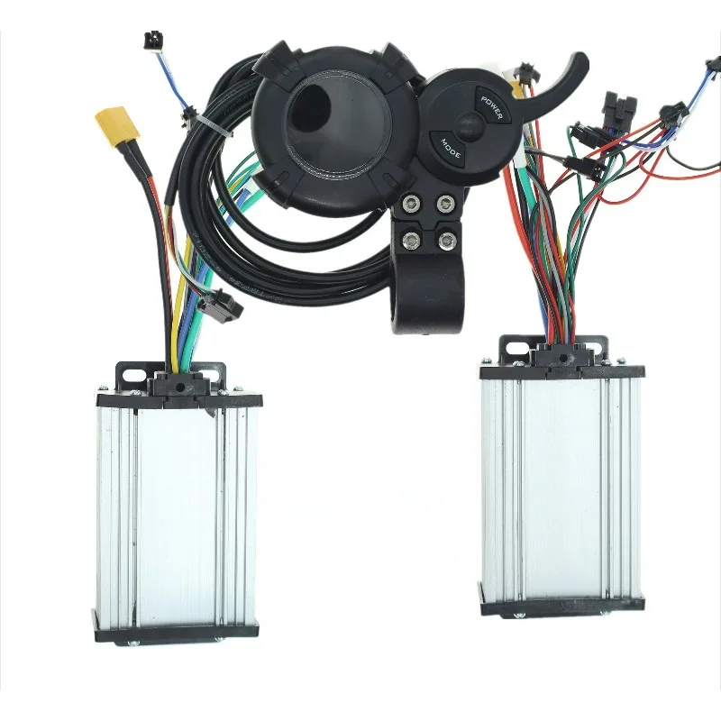 Новый ЖК-дисплей 48 В-60 В 25 А, переключатель дроссельной заслонки для электрического скутера, бесщеточный контроллер с двойным приводом, инструмент ускорения для DAMAO Good Новый ЖК-дисплей 48 В-60 В 25 А, переключатель дроссельной заслонки для электрического скутера, бесщеточный контроллер с двойным приводом, инструмент ускорения для DAMAO Good