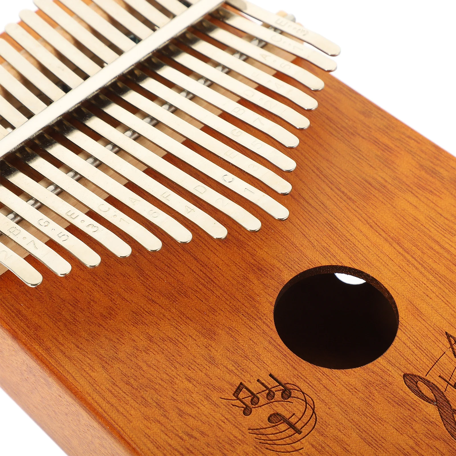 

1Set Kalimba Thumb Piano 17 Keys Portable Finger Piano Music Instrument Comfortable Small Instrument Portable for Home and