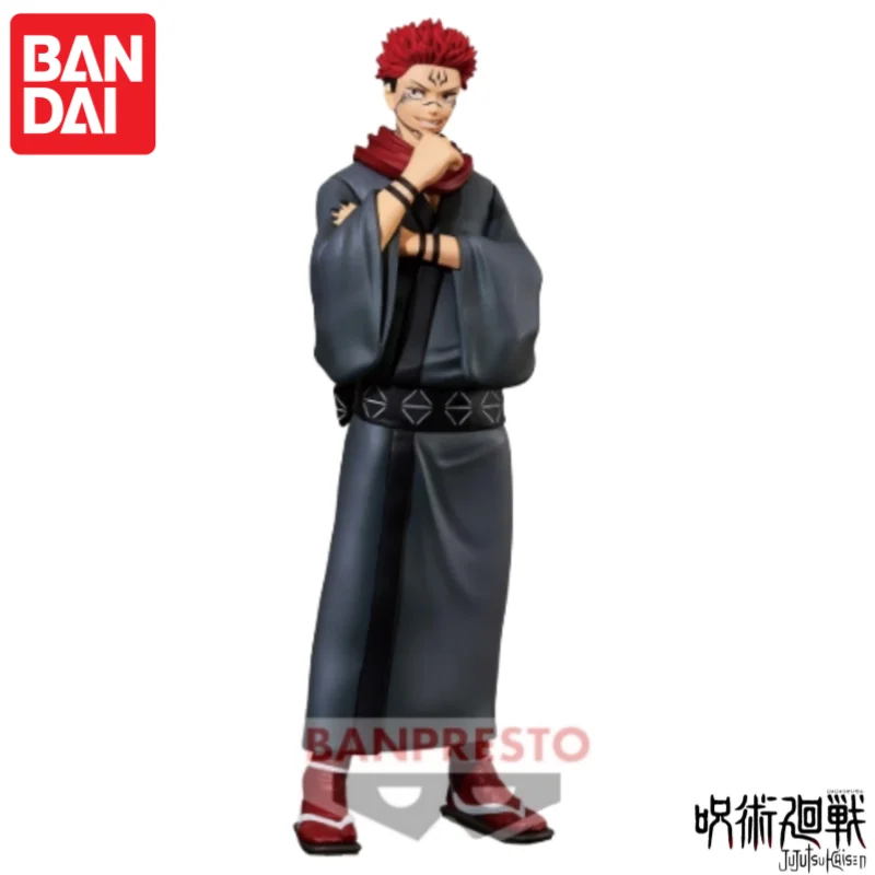 

Оригинальная в наличии Bandai Banpresto Jujutsu Kaisen Ryomen Sukuna, модель куклы, новая игрушка в штучной упаковке, подарок, сбор, 100% натуральная