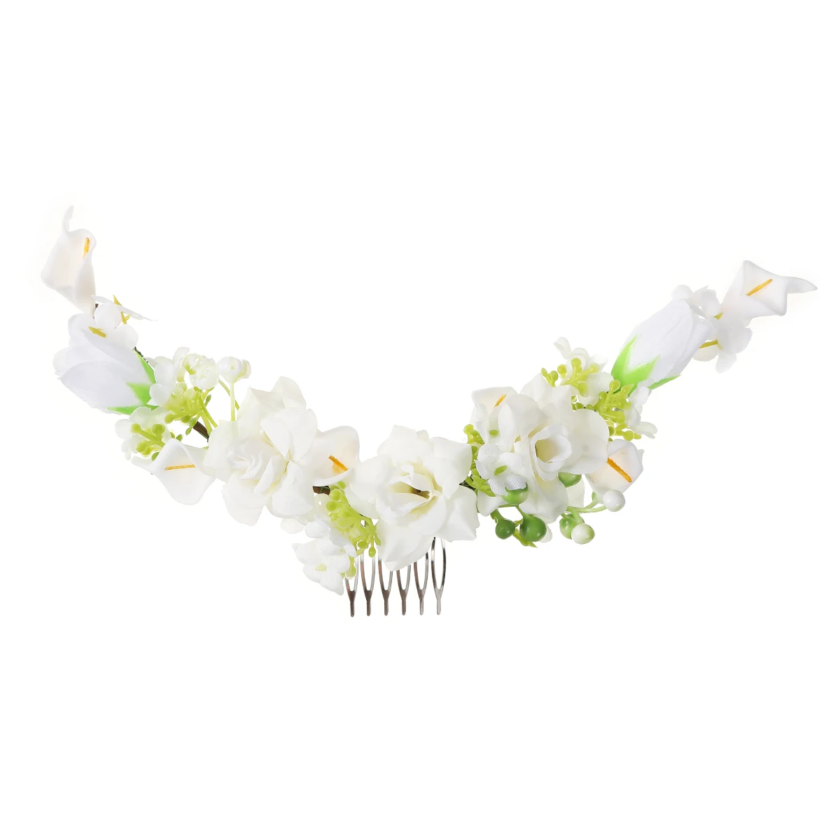 花のヘアクリップとヘッドドレス,結婚式のヘアクリップ,青い白,花柄,ヘアアクセサリー,ファッショナブル