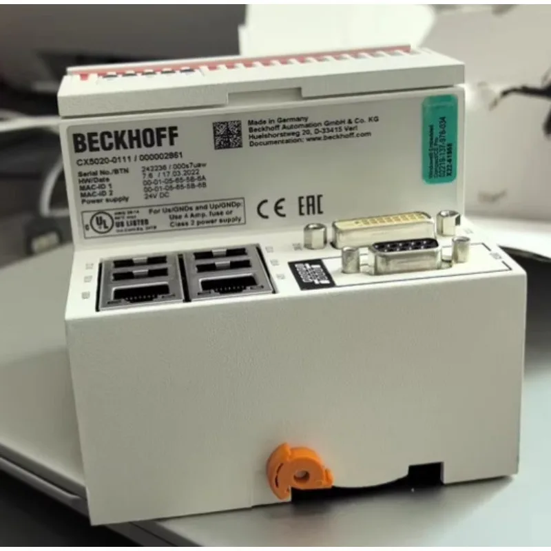 Original CX5010-0111, CX5020-0111/000002861 Sensor Inventory PLC Programming Controller