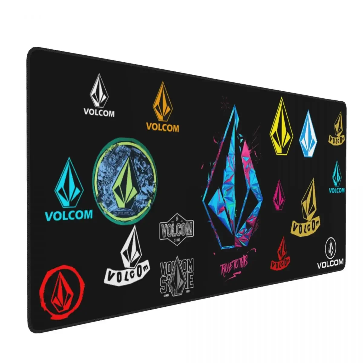 Volcom Logo Large Mouse Pad Computer Keyboard Mouse Mat Gamer PC Laptop Desk Mat Office Accessories Table Mats