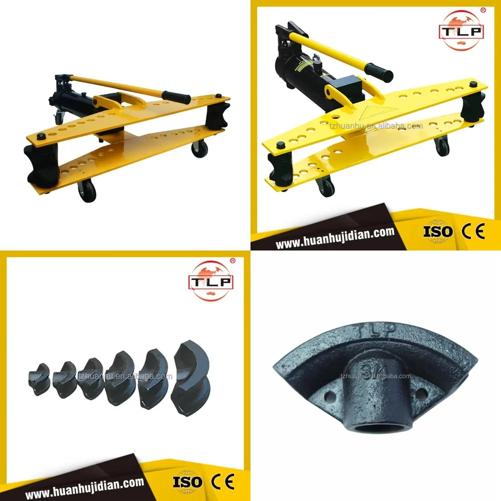 CE Certified 13 Ton Inch Hydraulic Manual Pipe Bender for HHW2 Heavy Metal Tubing Bending Tool for Plumbing HVAC