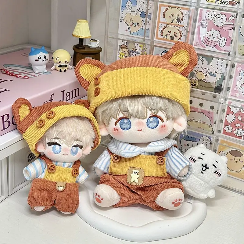 20cm Plush Doll Clothes Accessories Fit Idol Plush Doll's Clothing Stuffed Toy Outfit Super Star Dolls DIY