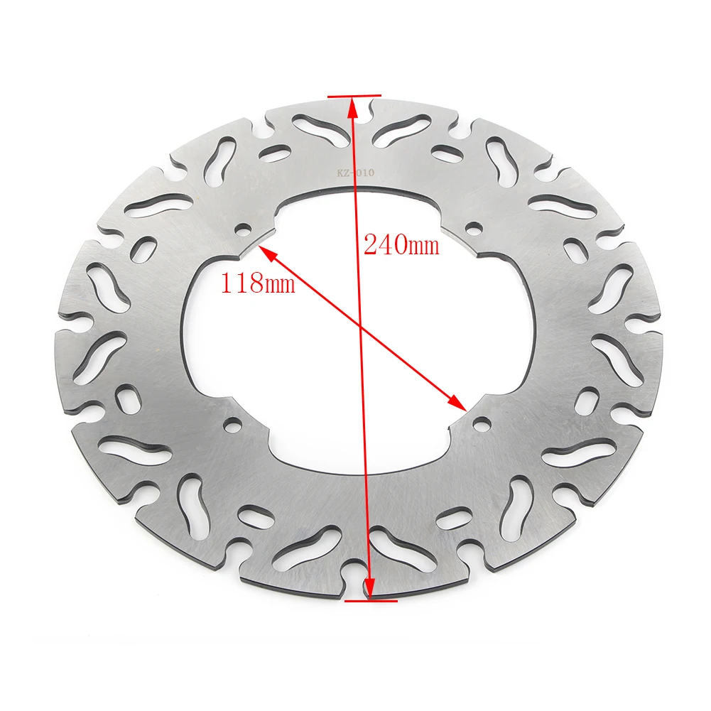 1Pc Motorbike Disc Rotor Front Brake Disc 240mm Outer Diameter For Honda XR250 CR125 XL250 CRM250 XLR250 XL XR CRF