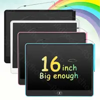 Pizarra LCD para niños de 11/13/16 pulgadas, tablero de escritura, tableta, dibujo, pintura, juguete educativo para niños de 3 a 8 años