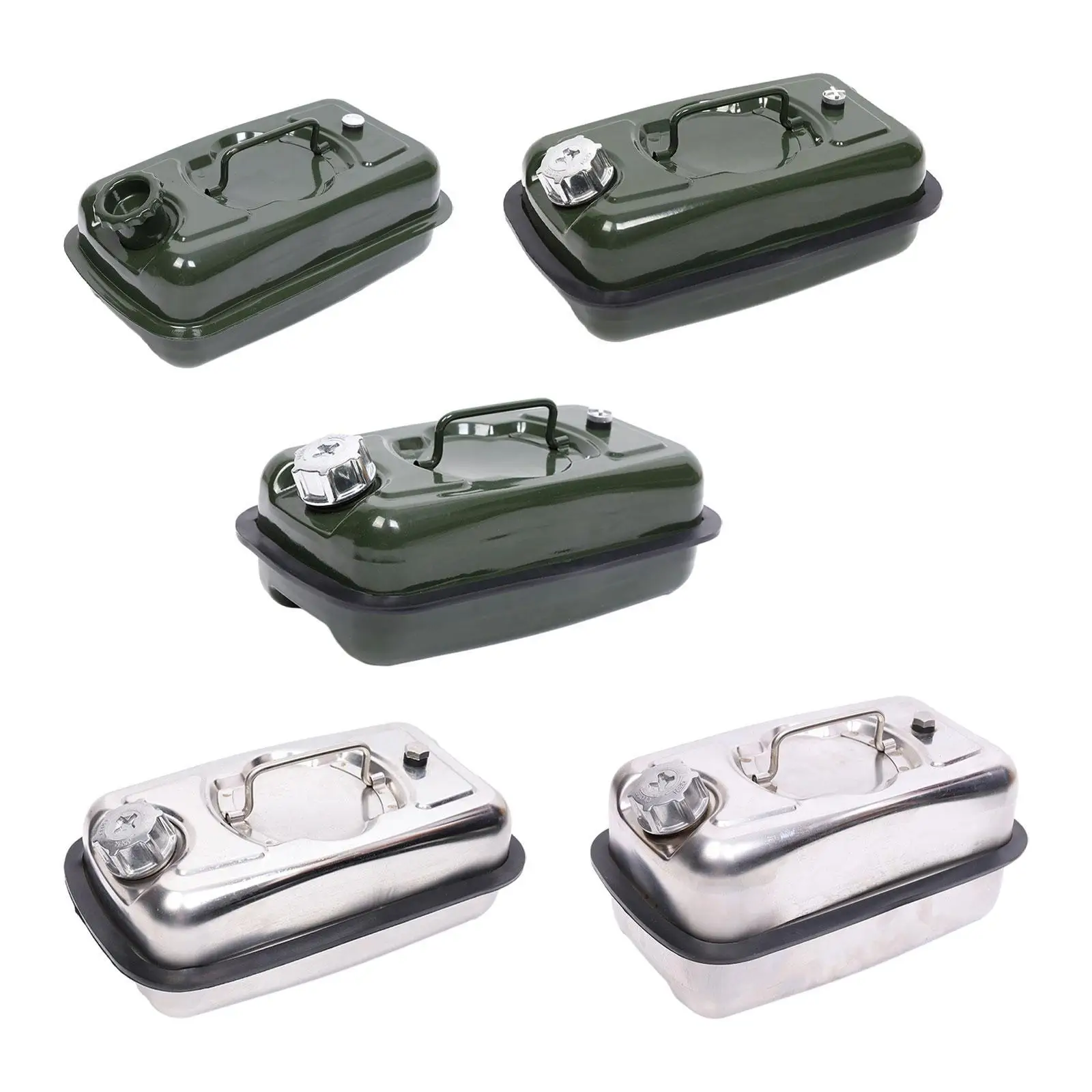 

Motorcycle Seat Fuel Can Tank for Emergency Use Liquid Canister with Lid Sturdy with Handle Multifunctional Fuel Container