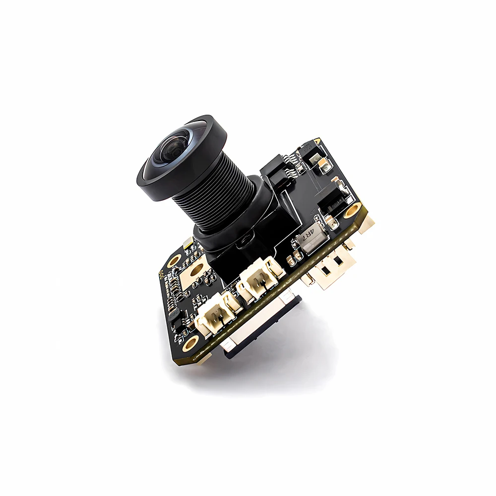 WGWK 4K IMX415 IP Camera Module Board 2.35mm 143° Wide Angle Low illuminance Onvif H.265 RTSP Motion Detect Security HD Webcam