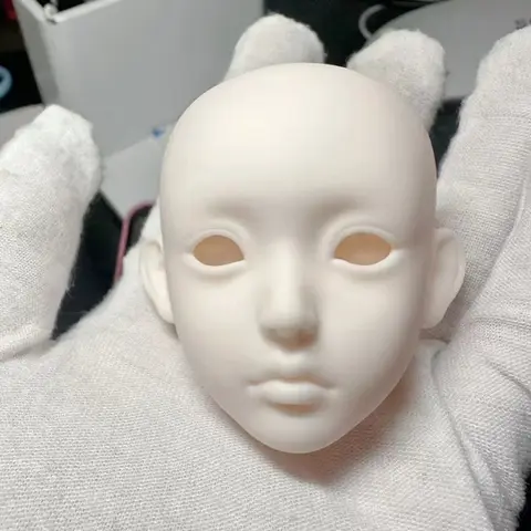 1 st öppet huvud för 28 cm flickdocka 1/6 BJD vit hud utan smink gör-det-själv-leksaker 8 best sales mode docka huvud - №6