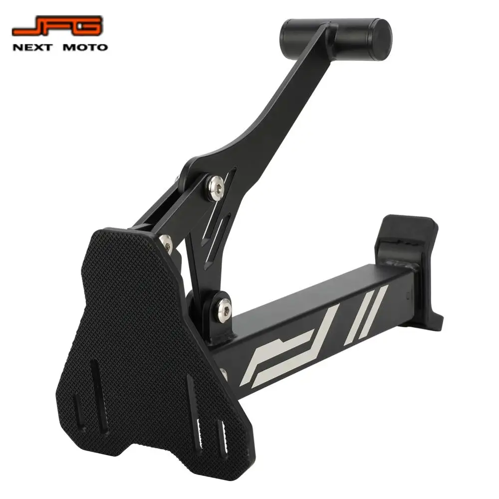 Universal Motorcycle Wheel Stand Kickstand Lifter Labor Saving Side Bracket For Harley Honda KTM YAMAHA Electric Dirt Bike