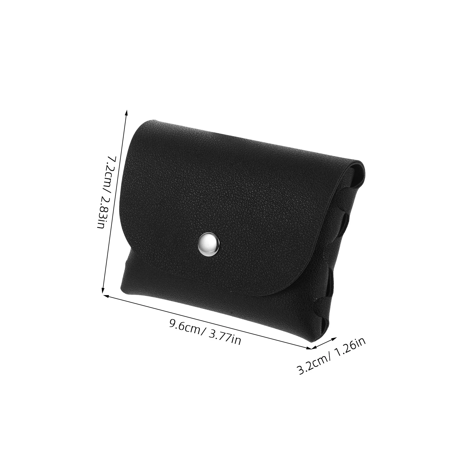 Schwarze faltbare Brillenhülle mit weichem Futter, wasserdichter Brillenetui-Organizer für Sonnenbrillen, Lesebrillen, schützende Aufbewahrung