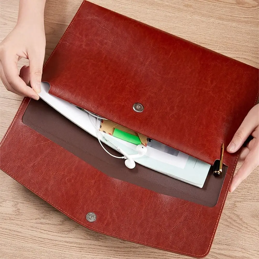 Receipt Bag Briefcase Paper Organizer School Stationery A4 File Folders Business Felt Folder File Organizers Documents Bags