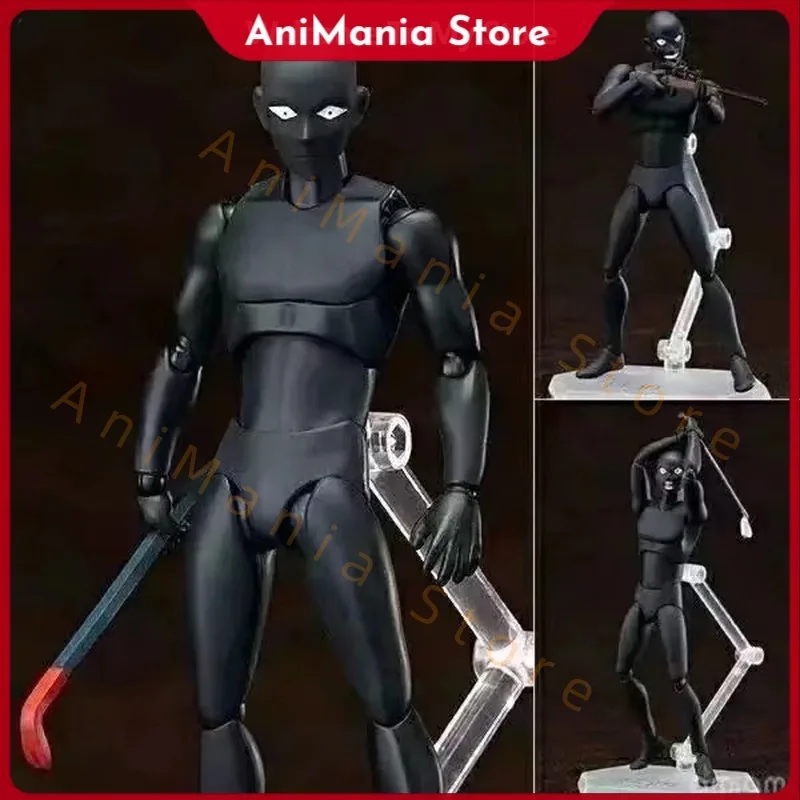 

14 см детектив Конан Hanzawa Makoto несколько аксессуаров черная аниме фигурка модель статуя коллекция фанатов настольный орнамент игрушки