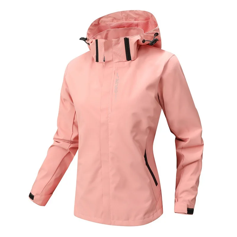 2024 Spring and Autumn Outdoor Thin Jacket Men\'s and Women\'s Windproof and Waterproof Jacket Jacket Can Be Printed with Logo.