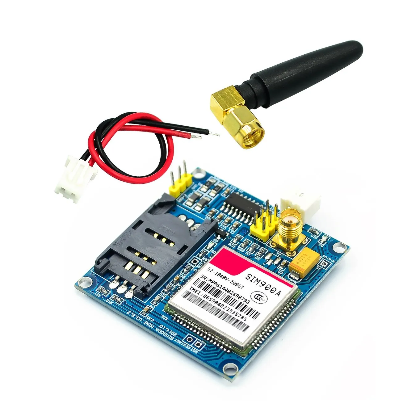 GSM module  SIM900 SIM900A V4.0 Kit Wireless Extension Module GSM GPRS Board Antenna Tested Worldwide Store