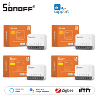 1-10PCS SONOFF ZBMINIR2 Zigbee3.0 Smart External Switch Control Compact Size Requires Neutral Wire Works with Alexa Google Home