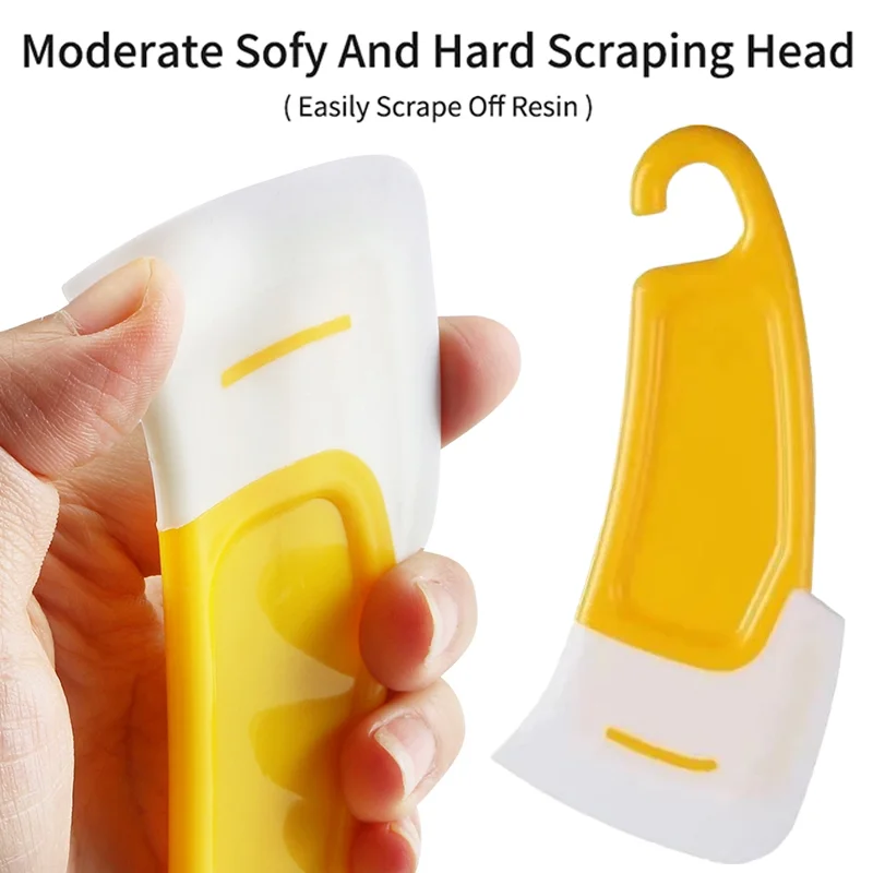 1Pcs 2/5/8Pcs Light-Cure Resin Trough Scraper, Essential 3D Printer Gear