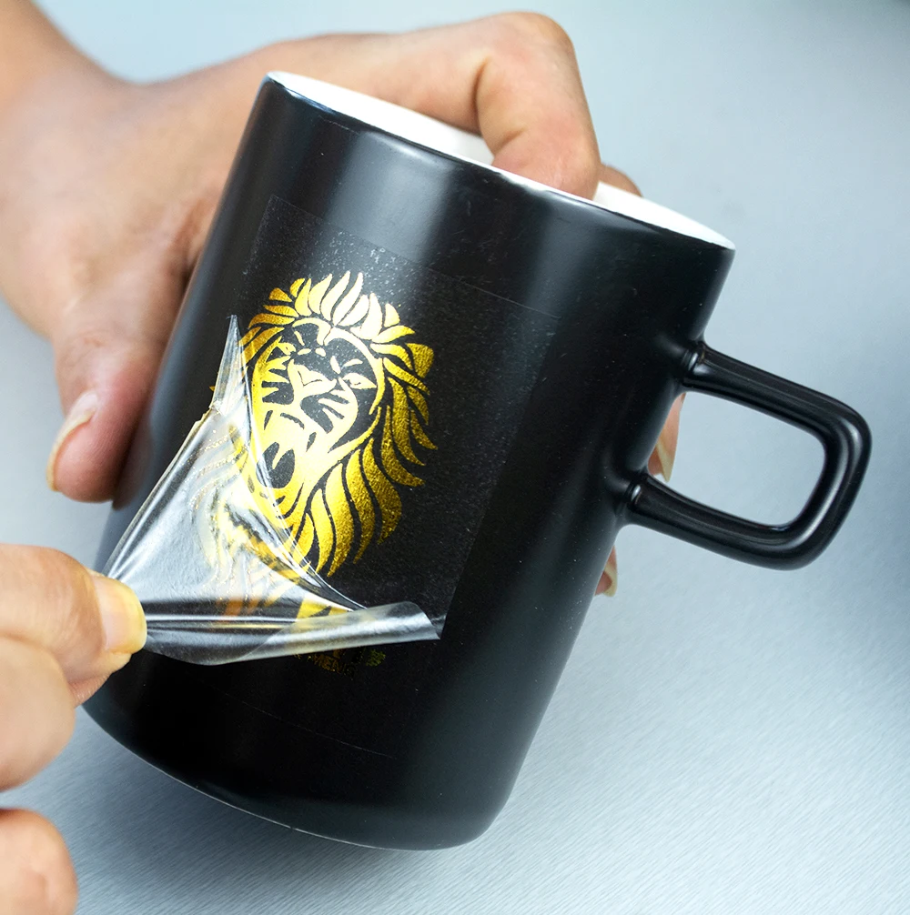 For Mug Glass Pencil Printable Laser Hot stamping Transfer Paper Water Slide Decal Paper Hot Golg Transfer Film