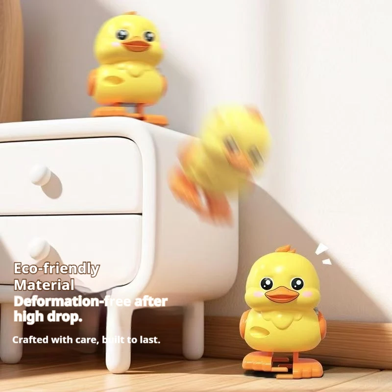 Fascinating Egg-Bouncing Cute Beast Toy Model Walking Spring-Loaded Animal Figurine Creative Fun ShellHatching Transformation