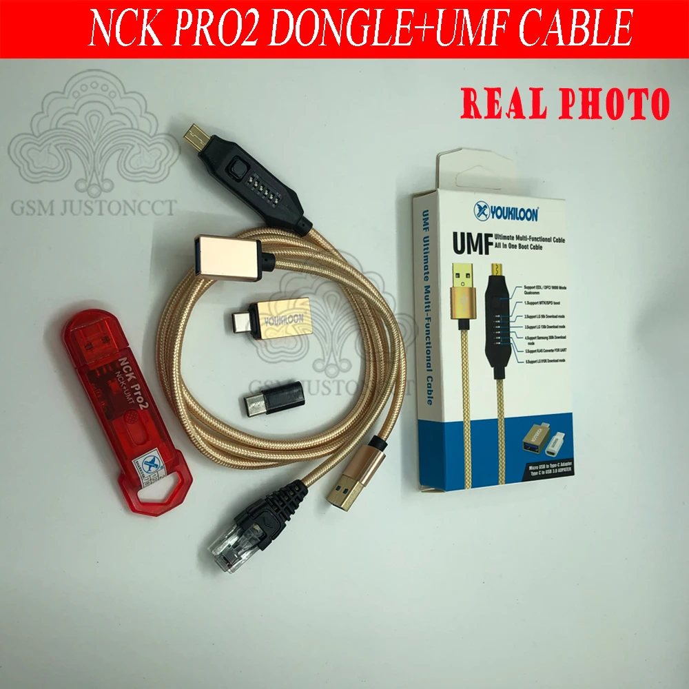

Nck Pro 2 Dongle, NCK DONGLE, UMT Dongle, 2 in 1, Nck dongle, umper + UMT dongle + UMF, All Boot Cable