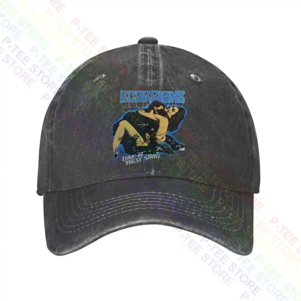 Scorpions Love At First Sting Concert Tour 1984 Baseball Cap Snapback Caps Knitted Bucket Hat