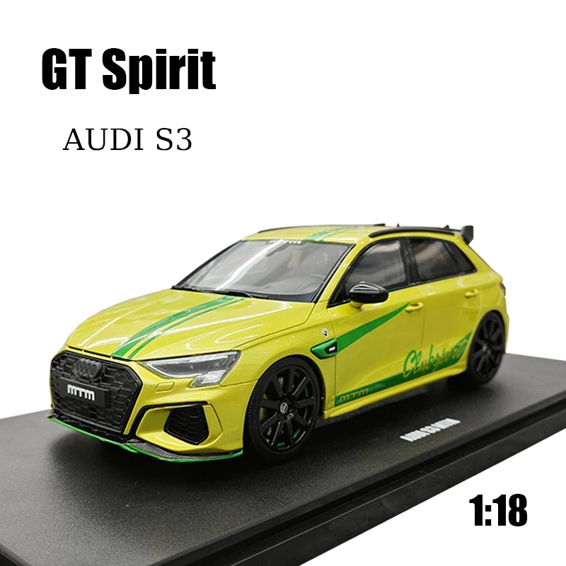 

GT Spirit 1:18 AUDI S3 MTM Simulation Resin Car Model Collection Ornamental Ornament Male Gift