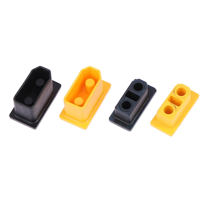 10PCS PVC Dustproof Cap XT60 XT90 Plug Protection Case for RC Drone PVC,90 Degree Soft and Hard dustproof cap