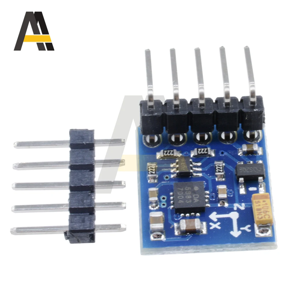 QMC5883L 3V-5V Triple Tri-axis 3 Axis Compass Magnetometer Sensor Module Board For Arduino Imported Chips