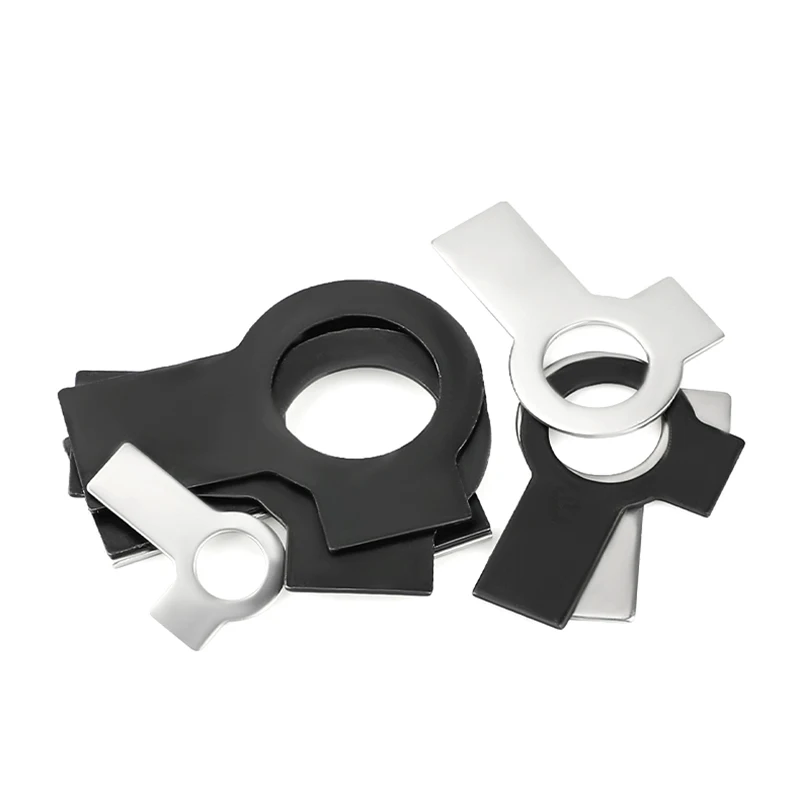 M3 M4 M5 M6 M8 M10 M12 M14 M16 M18-M48 Tab Lock Washers Single Double Wing Nut Fixing 304 Stainless Carbon Steel