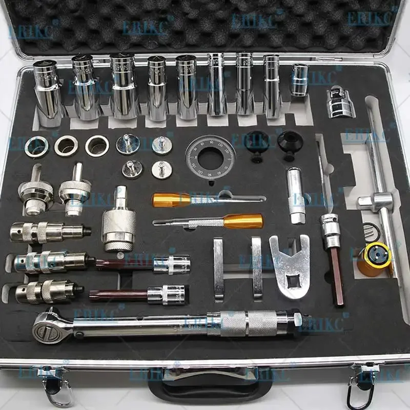 Diesel CR Fuel Injector Repair Disassembly Tool Kits Injector Dismantling Equipments for Bosch Denso Delphi