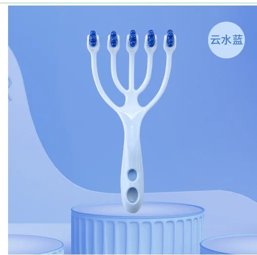 

2Pcs Massage Rolling Ball Comb Five Claw Nine Claw Scalp Massager for Relaxation Multifunctional Head Scratcher Tool Home Use