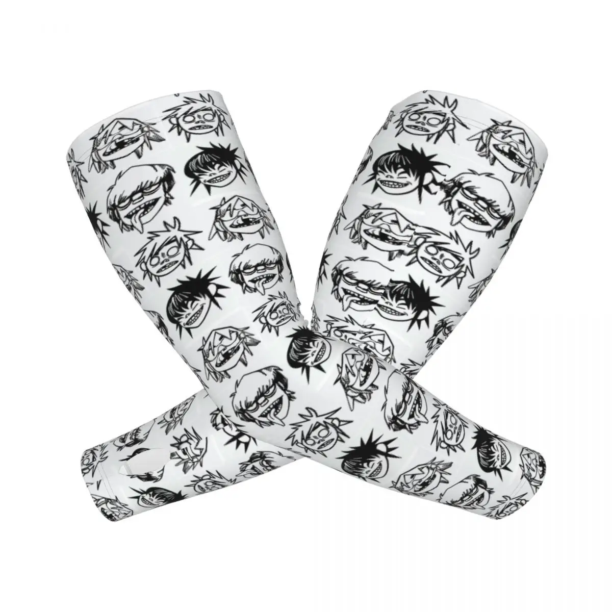 

Gorillaz Logo (13) Нарукавники для улицы, защита от солнца и ультрафиолета, летние рукава из ледяного шелка для езды на велосипеде с татуировкой