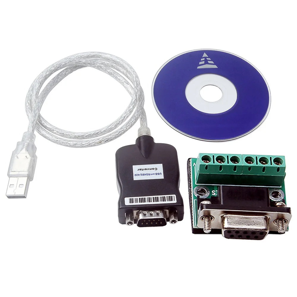 USB 2.0 to RS485 -485 RS422 -422 DB9 COM Serial Port Device Converter Adapter Cable, PL2303